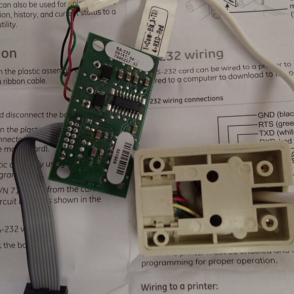 GE Fireworx SA232 / RS232 Interface Card - Picture 4 of 4